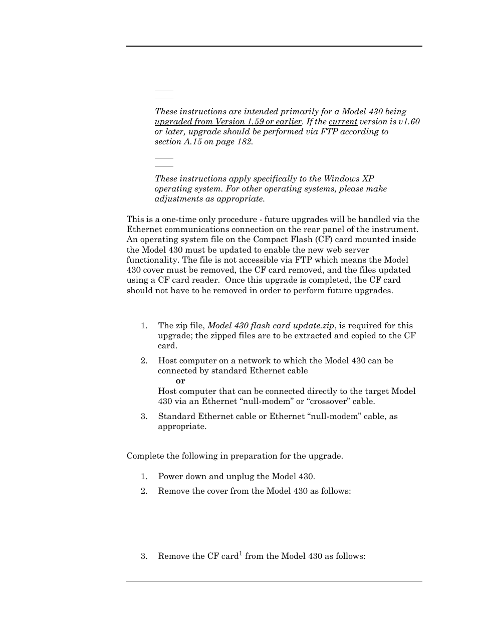 A.16.1 hardware and software requirements, A.16.2 preparation, In section a.16 on | Appendix | American Magnetics 03300PS-430-601 High Stability Integrated Power Supply System User Manual | Page 207 / 226