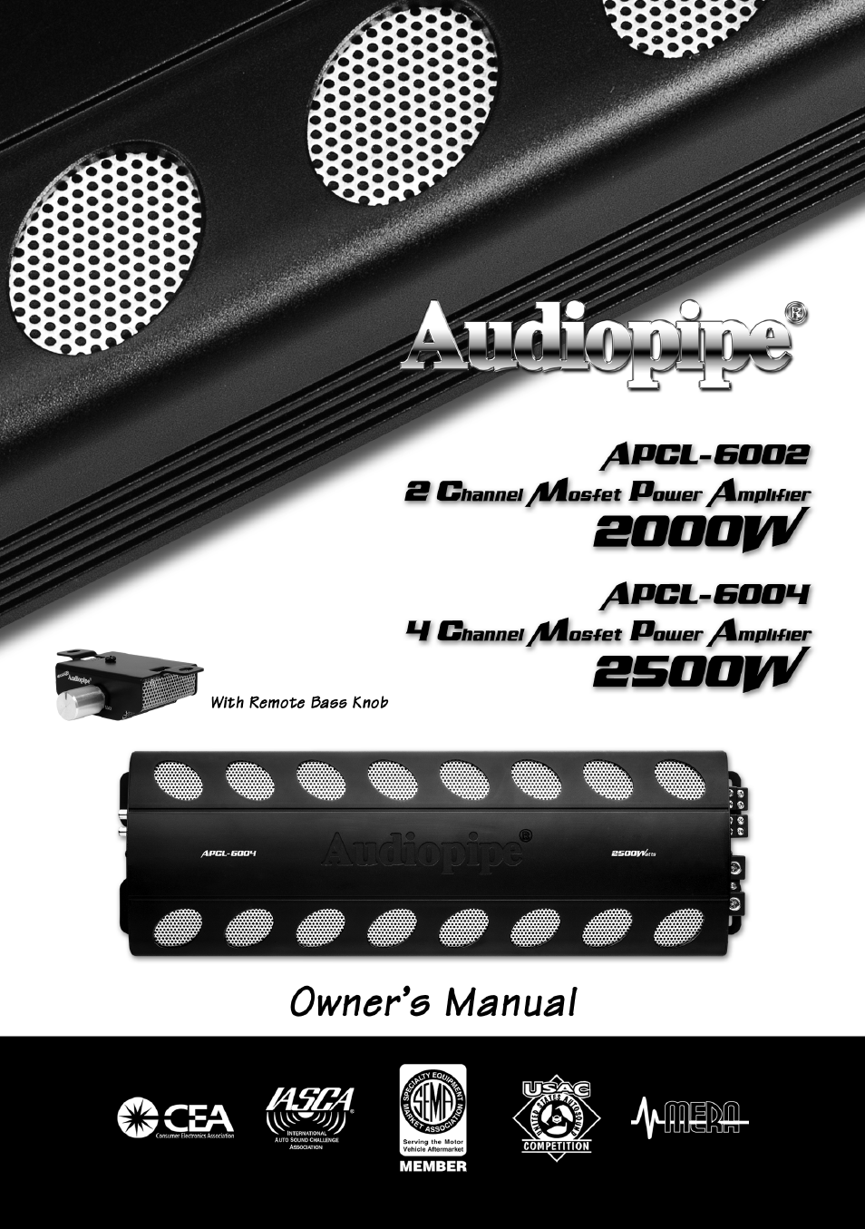 Audiopipe APCL-6002 es User Manual | 26 pages