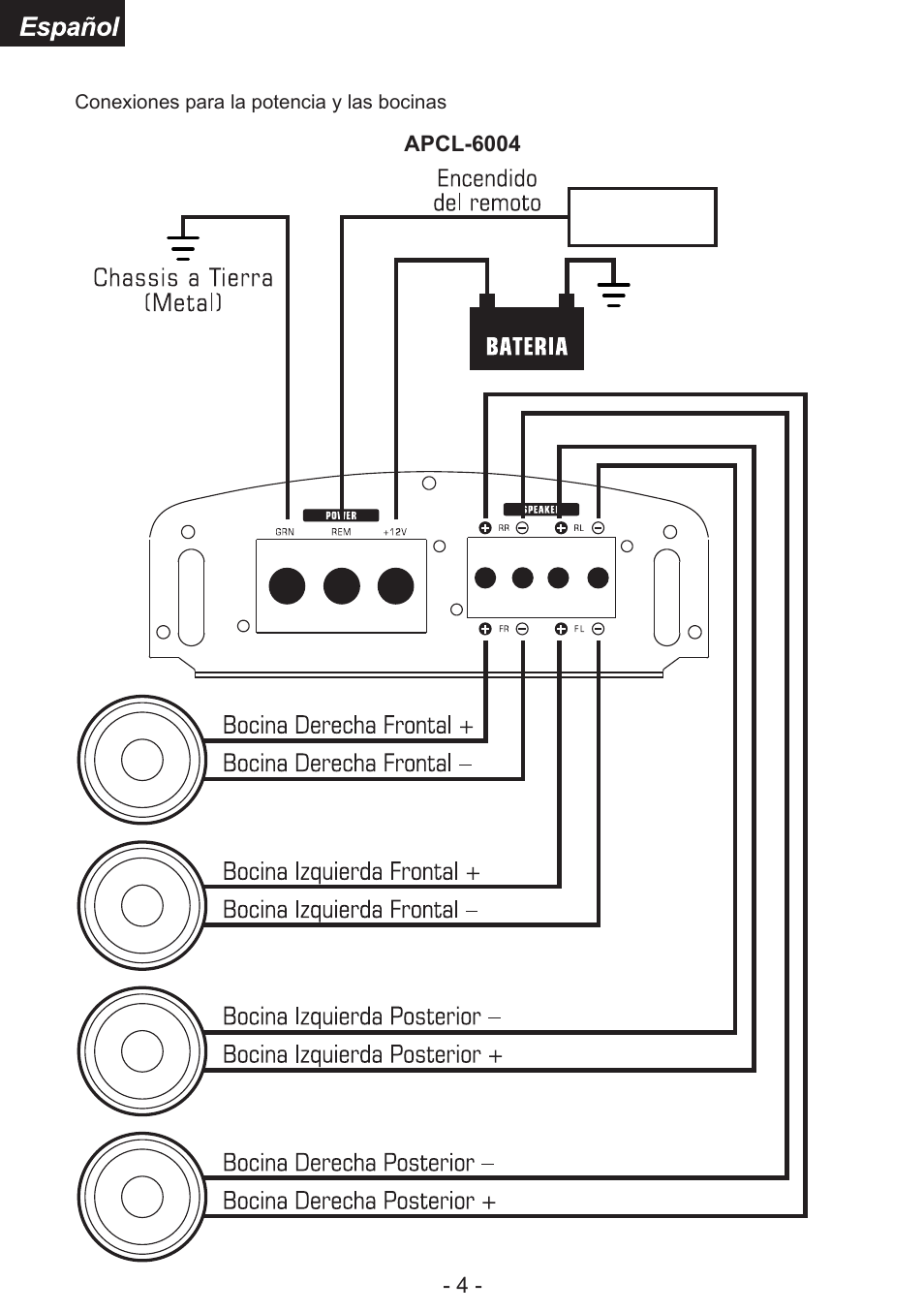 Audiopipe APCL-6002 es User Manual | Page 19 / 26