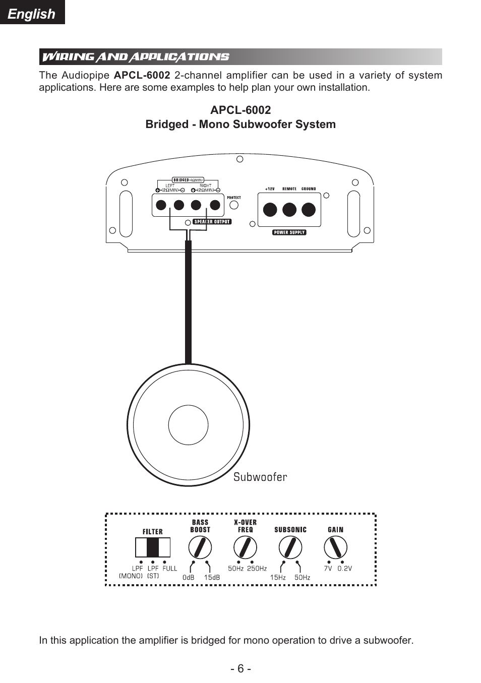 Audiopipe APCL-6002 es User Manual | Page 8 / 26