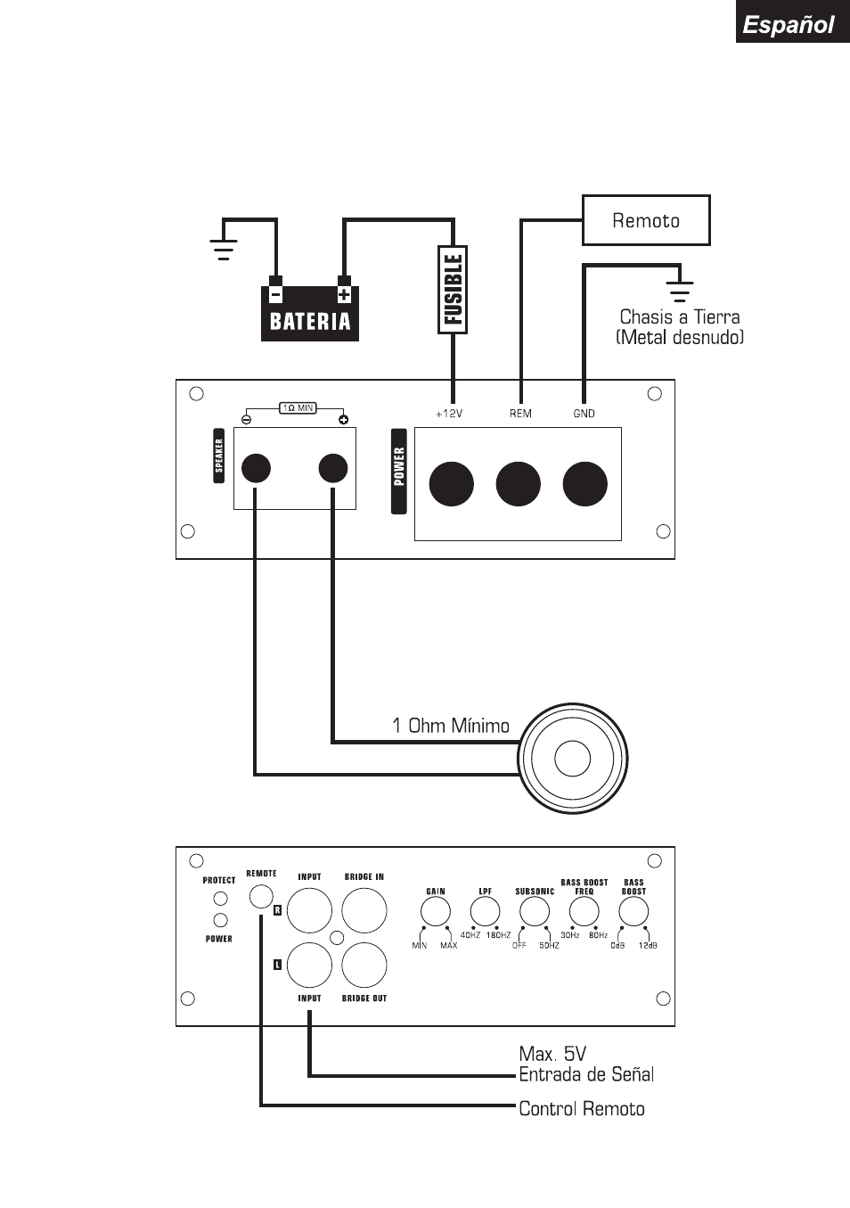 Audiopipe APSM-2000 es User Manual | Page 23 / 29