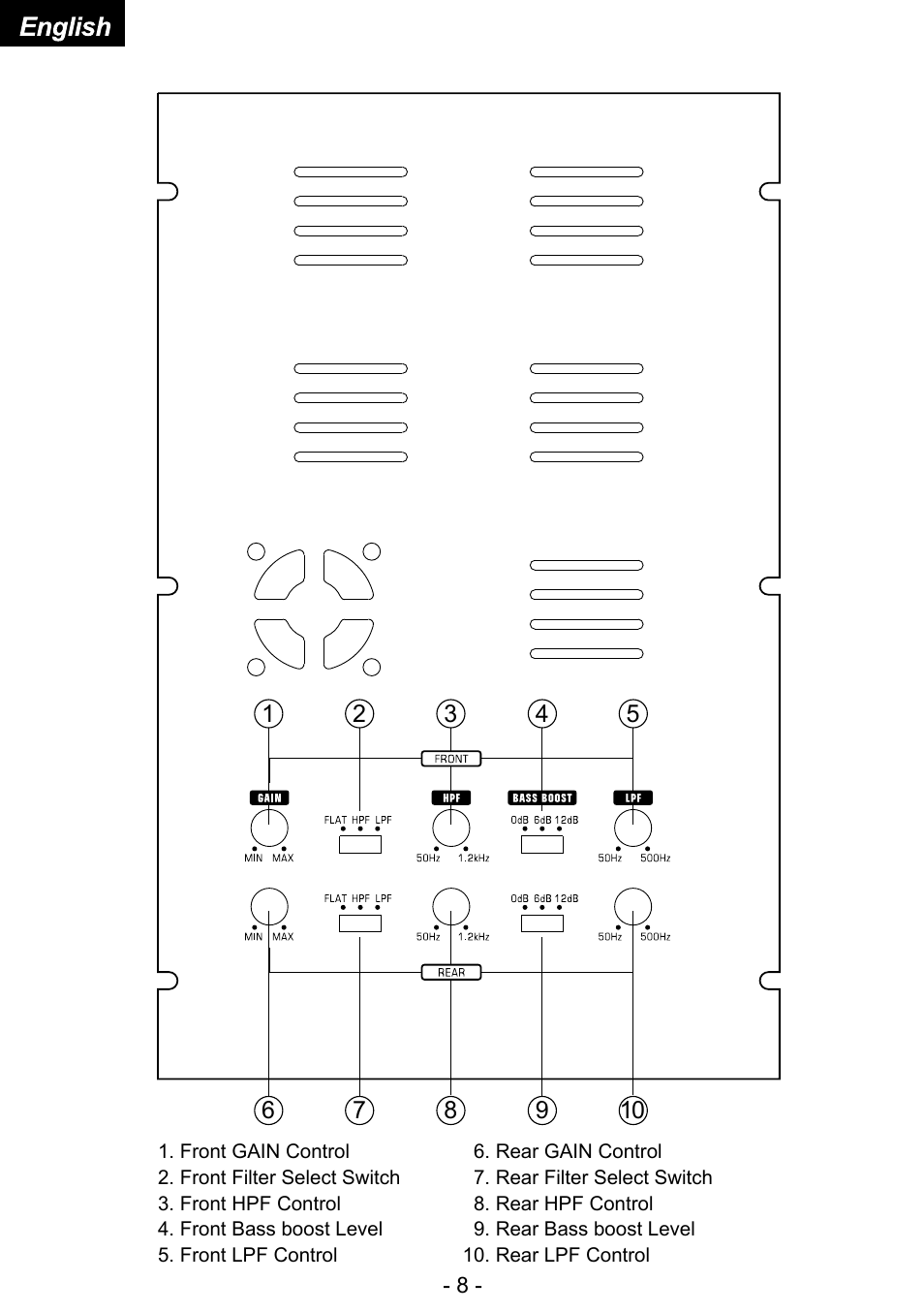 Audiopipe APSM-4050 es User Manual | Page 10 / 47
