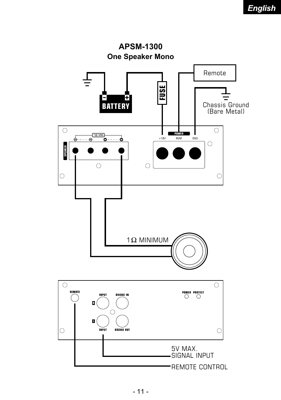 Audiopipe APSM-4050 es User Manual | Page 13 / 47