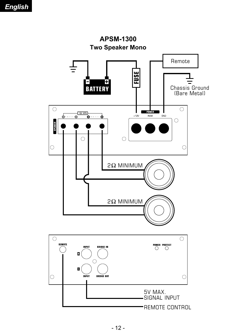 Audiopipe APSM-4050 es User Manual | Page 14 / 47