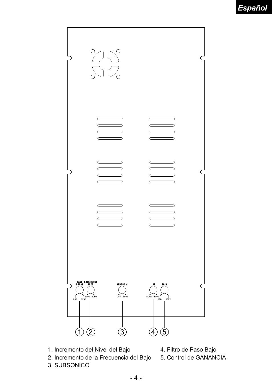 Audiopipe APSM-4050 es User Manual | Page 29 / 47