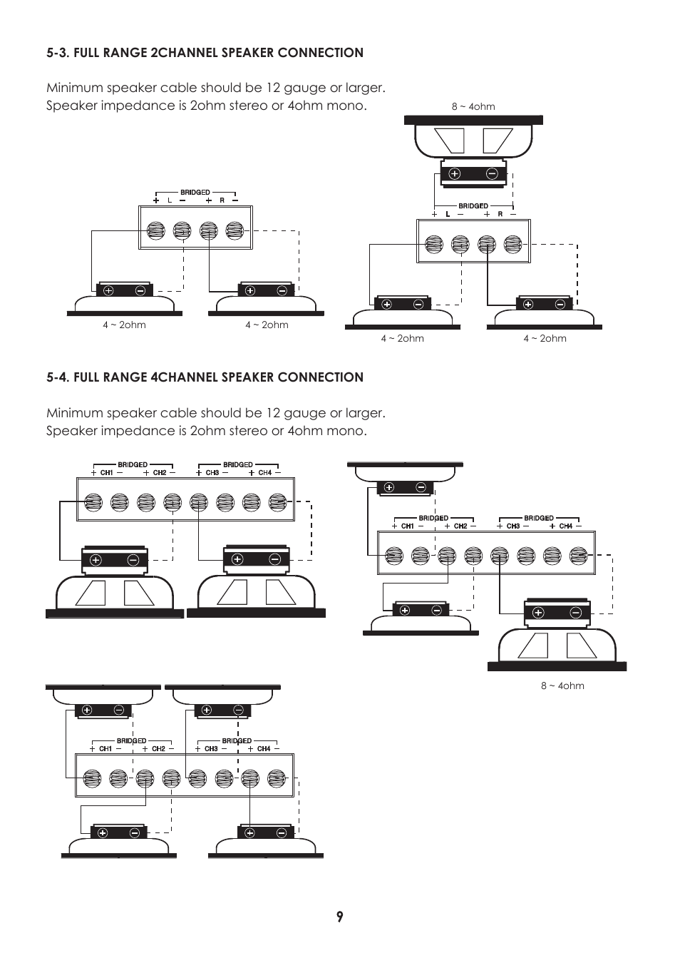 Audiopipe APK-700.5 User Manual | Page 10 / 12