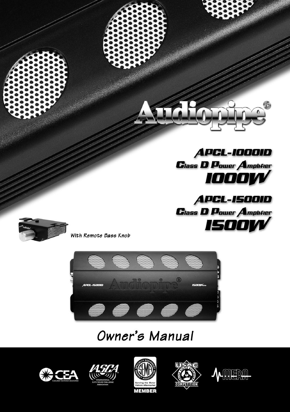 Audiopipe APCL-15001D es User Manual | 22 pages