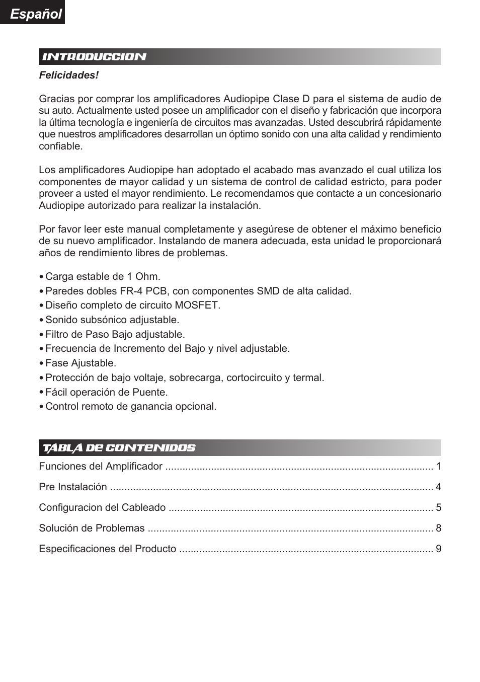 Audiopipe APCL-15001D es User Manual | Page 13 / 22