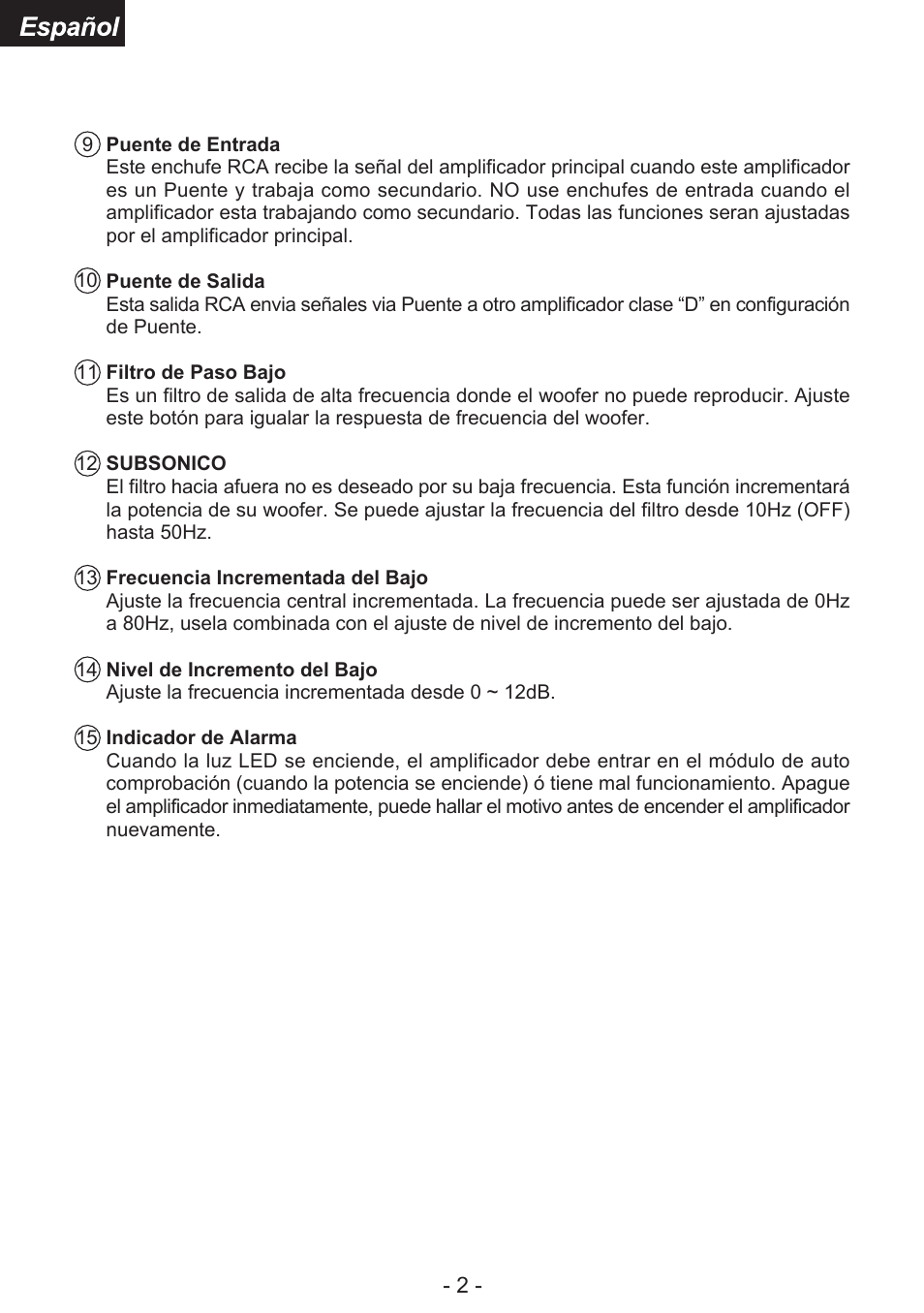 Audiopipe APCL-15001D es User Manual | Page 15 / 22