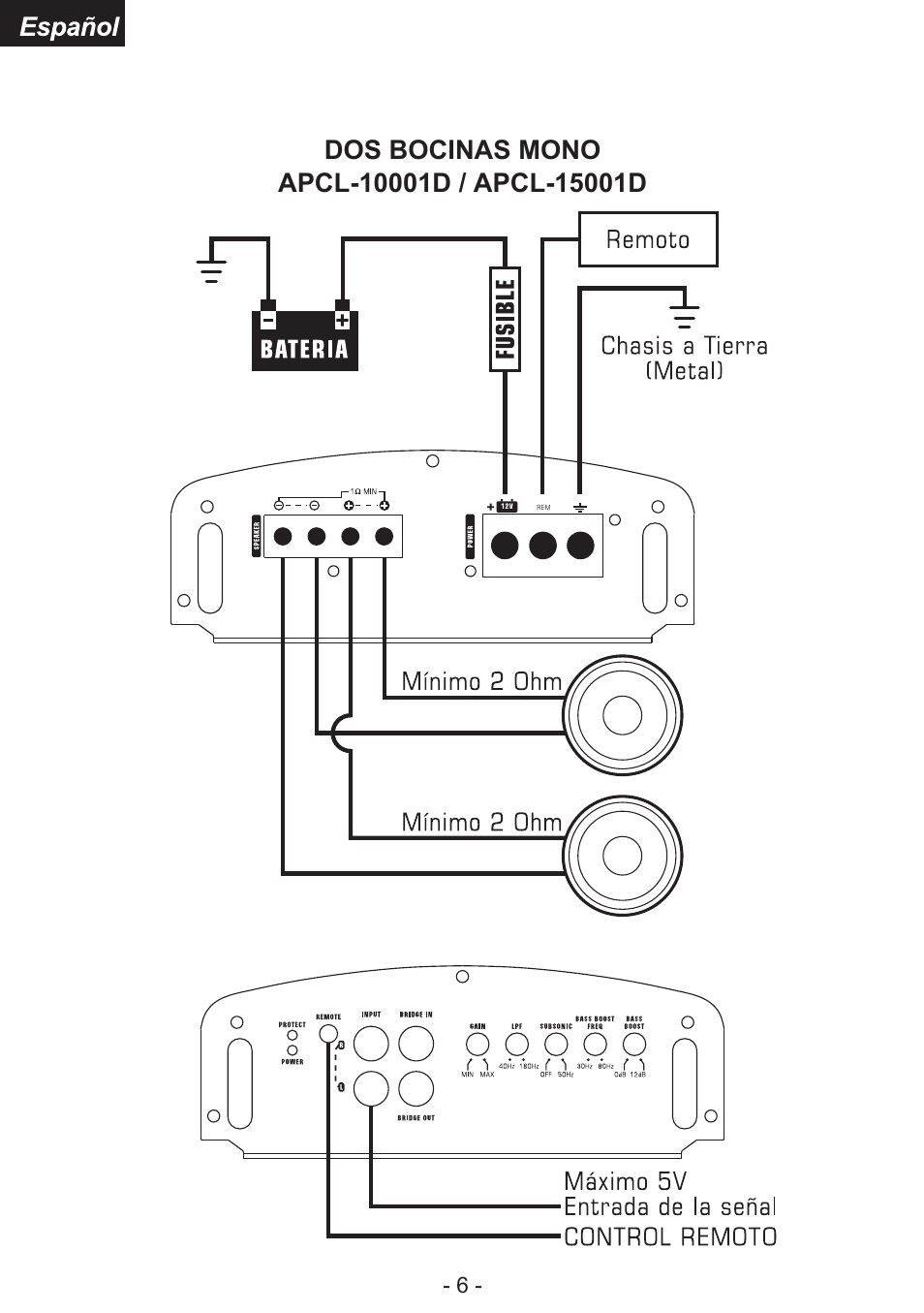 Audiopipe APCL-15001D es User Manual | Page 19 / 22