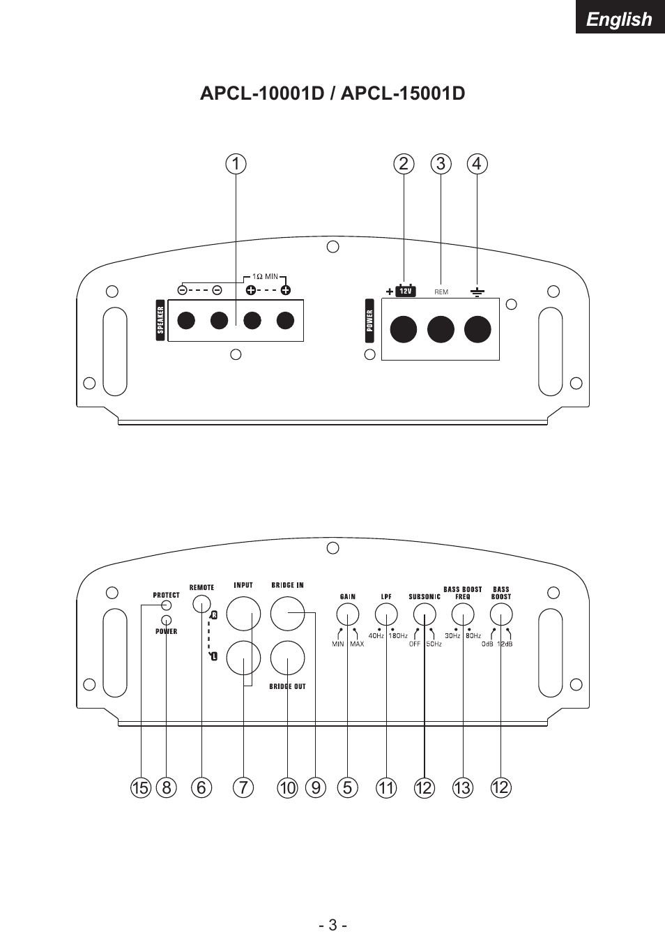 Audiopipe APCL-15001D es User Manual | Page 5 / 22