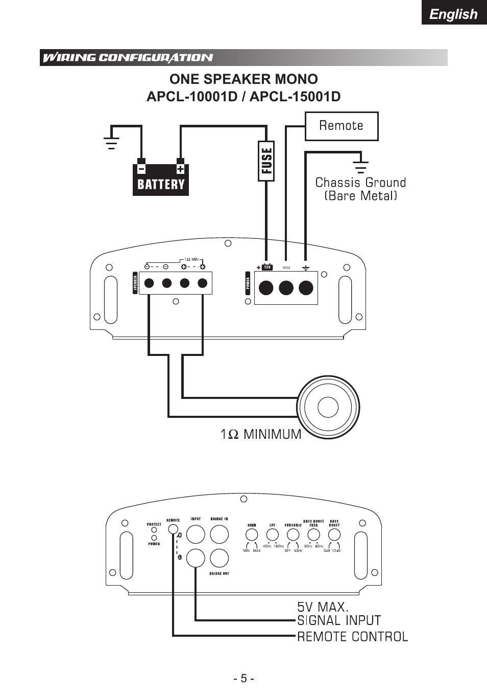 Audiopipe APCL-15001D es User Manual | Page 7 / 22