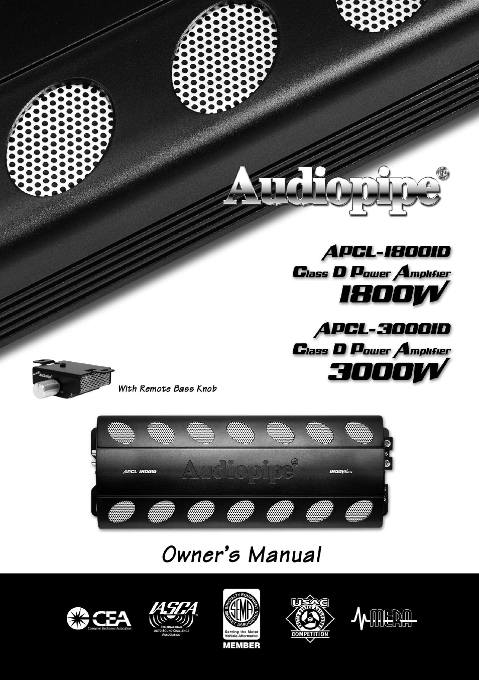 Audiopipe APCL-30001D es User Manual | 24 pages