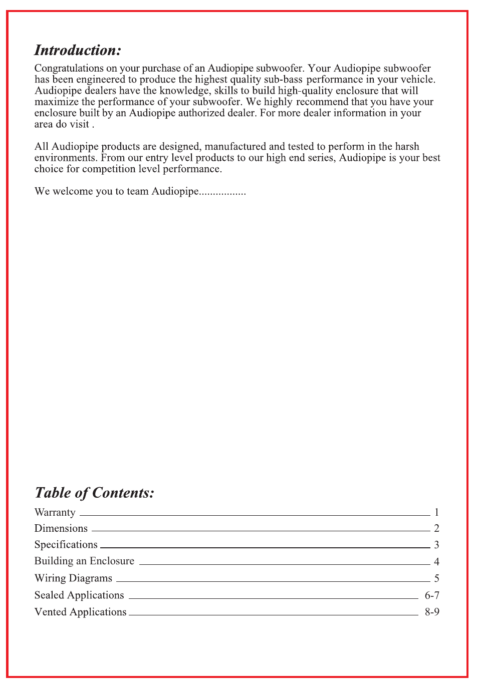 Audiopipe TXX-BD1-15 User Manual | Page 2 / 12