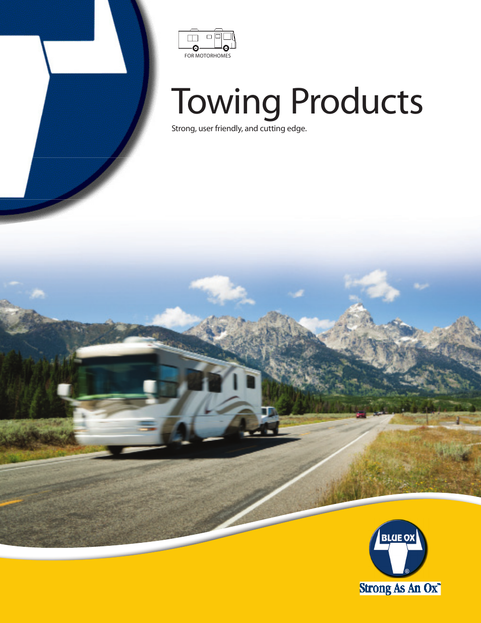 Blue Ox Towing Products Brochure User Manual | 12 pages
