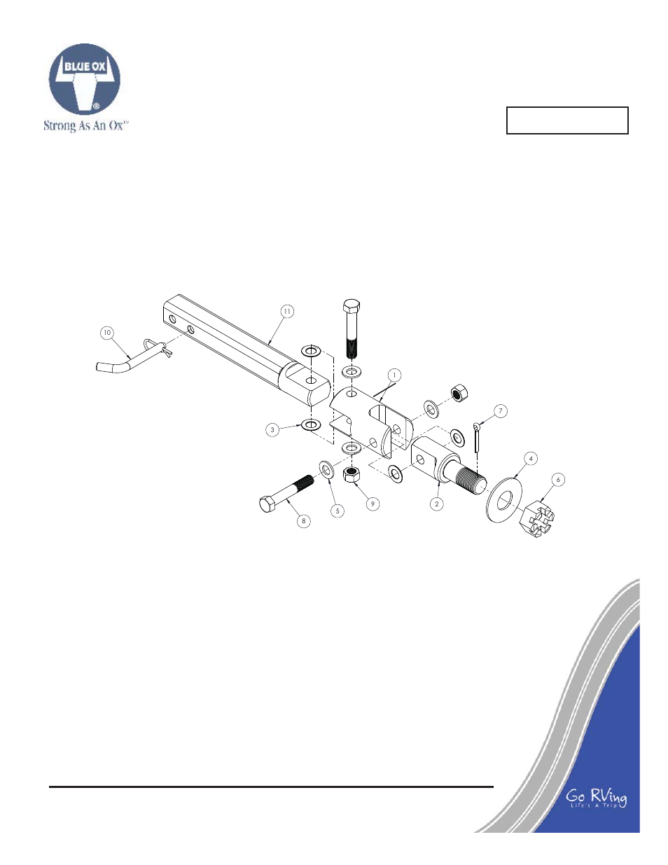 Blue Ox BX88253 User Manual | 1 page