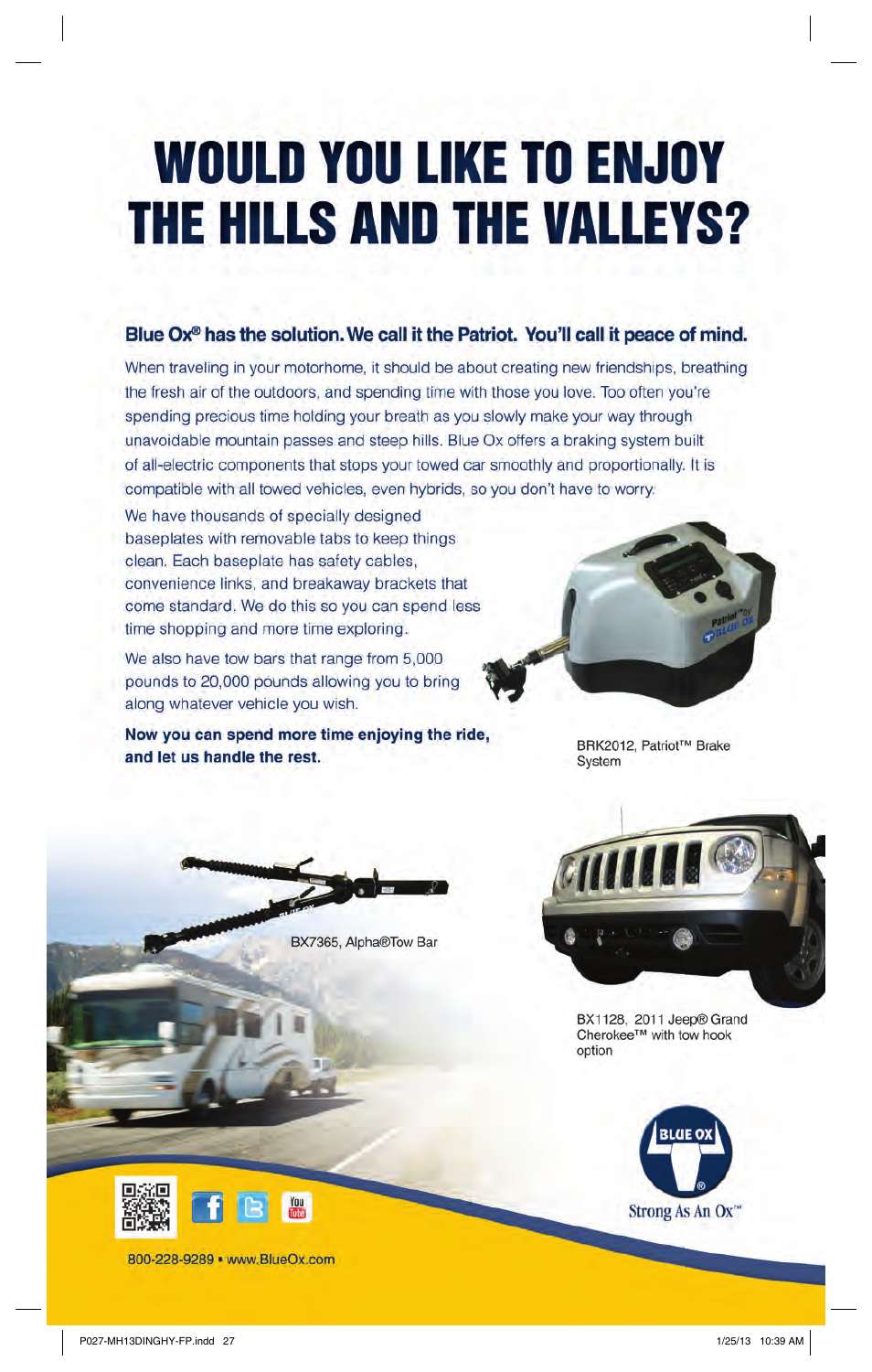 P027-mh13dinghy-fp | Blue Ox 2013 Dinghy Towing Guide User Manual | Page 27 / 36