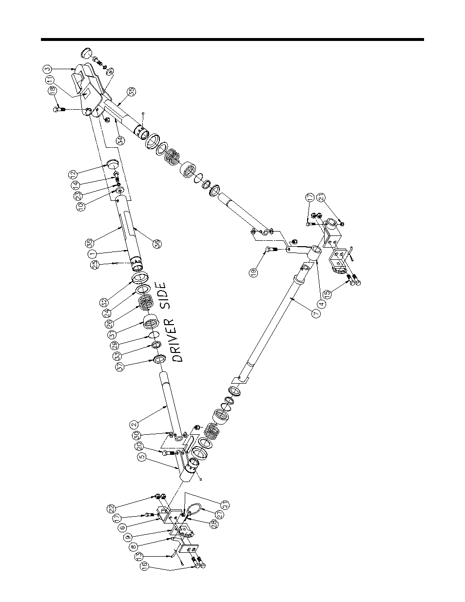 Replacement parts | Blue Ox BX4322 User Manual | Page 6 / 8