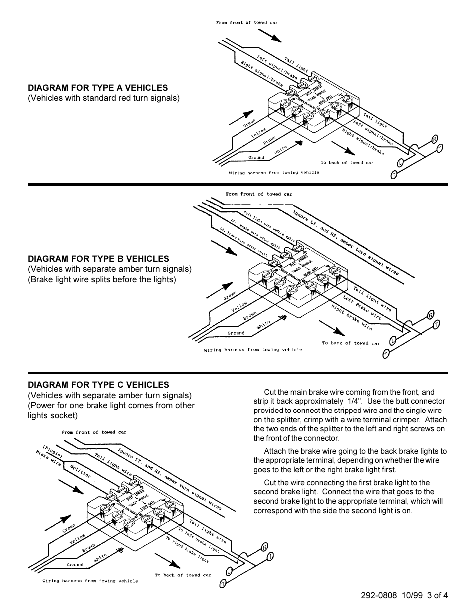 Blue Ox BX8811 User Manual | Page 3 / 4