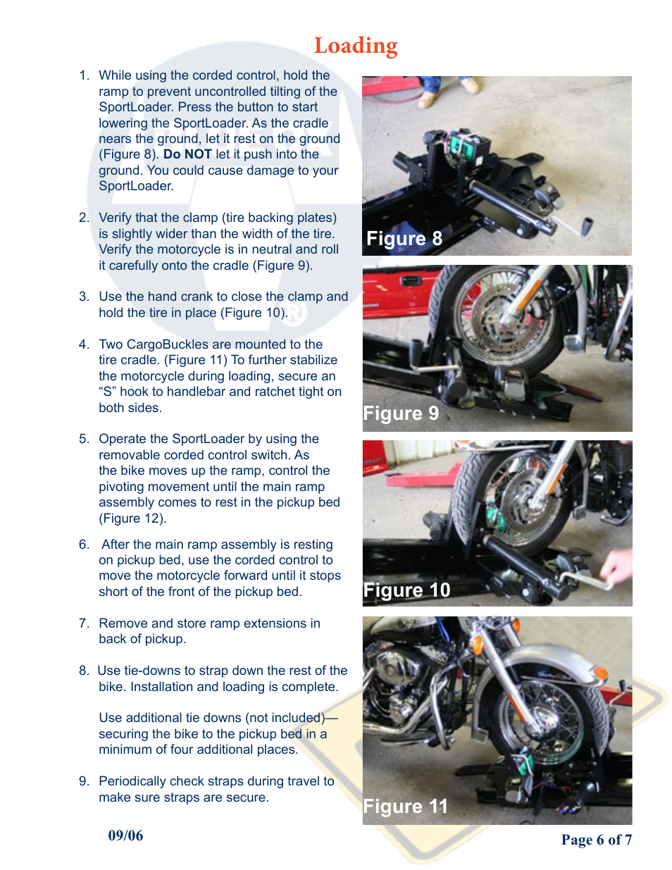 Loading, Figure 8 | Blue Ox SC3001 User Manual | Page 9 / 11