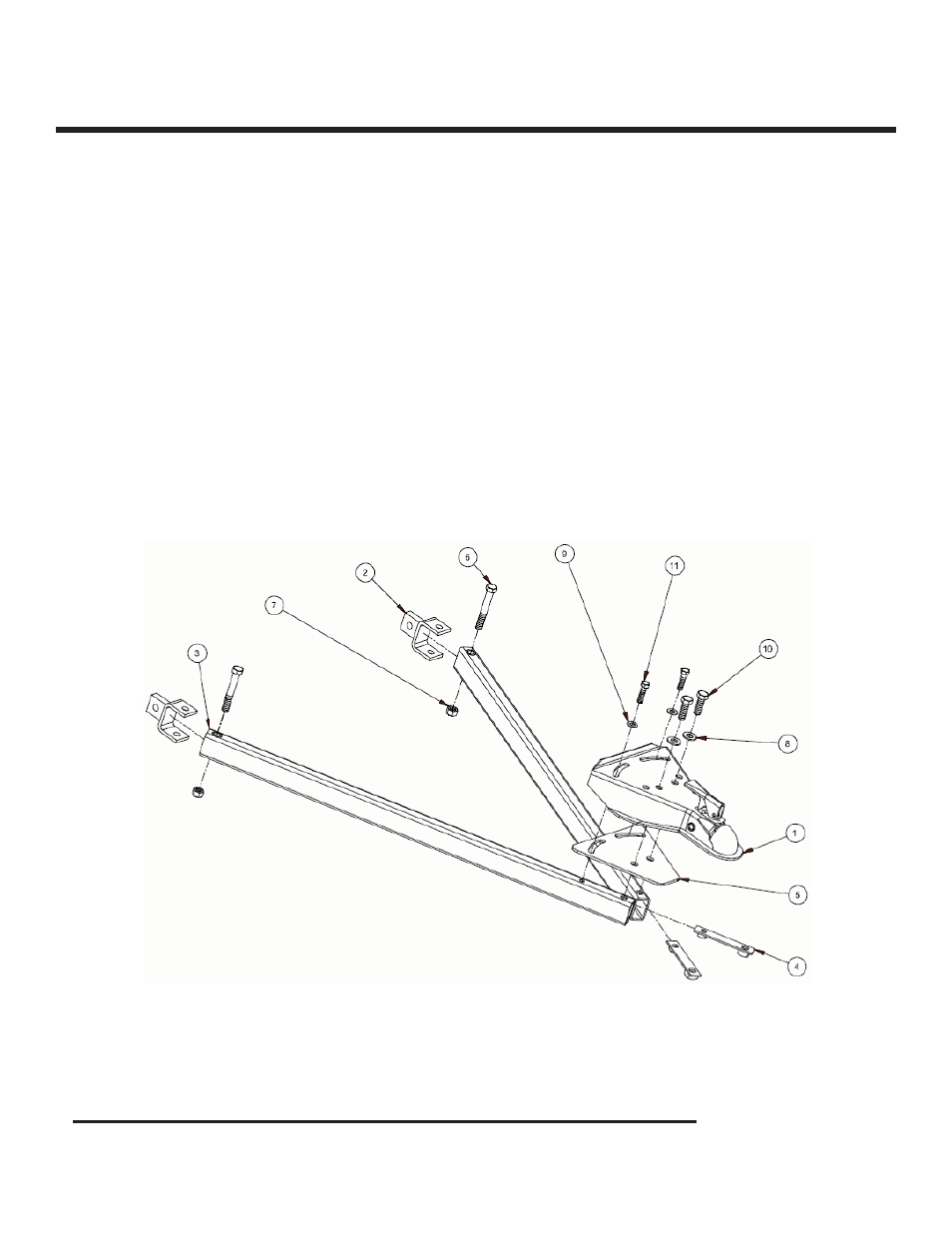 Replacement parts, Parts list | Blue Ox BX7322 User Manual | Page 4 / 5