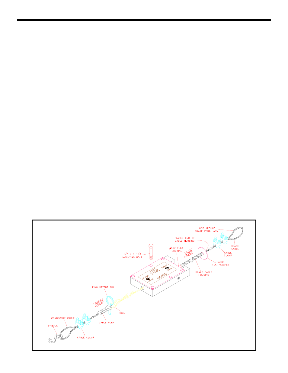 Blue Ox BX8881 User Manual | 4 pages