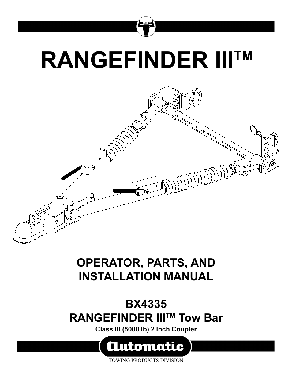 Rangefinder iii | Blue Ox BX4335 User Manual | Page 7 / 8