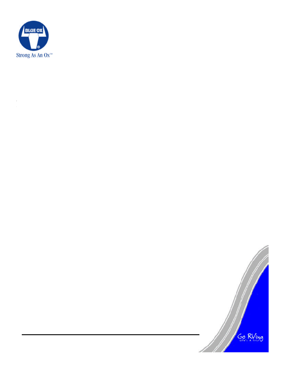 Blue Ox ToadStop II Troubleshooting User Manual | 2 pages