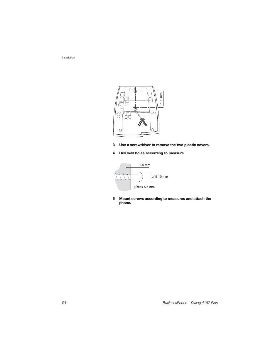 AASTRA 4187 Plus for BusinessPhone User Guide EN User Manual | Page 94 / 104