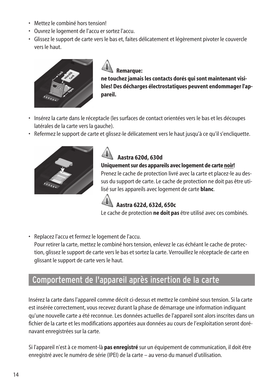 AASTRA microSD-Card User Guide User Manual | Page 16 / 22