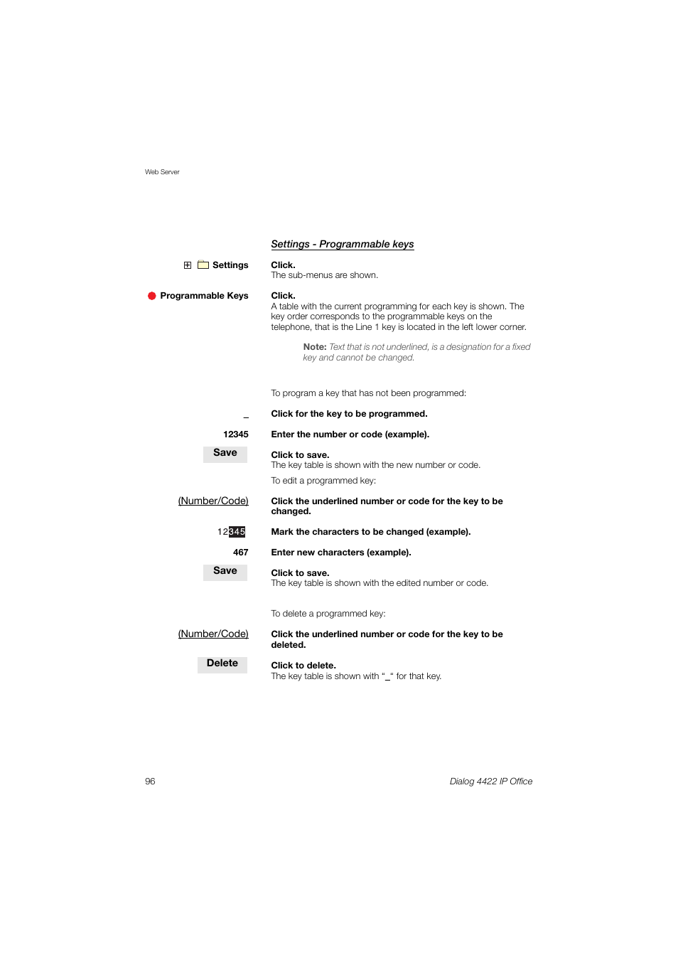 AASTRA 4422 IP Office (SIP) for MX-ONE User Guide User Manual | Page 96 / 111