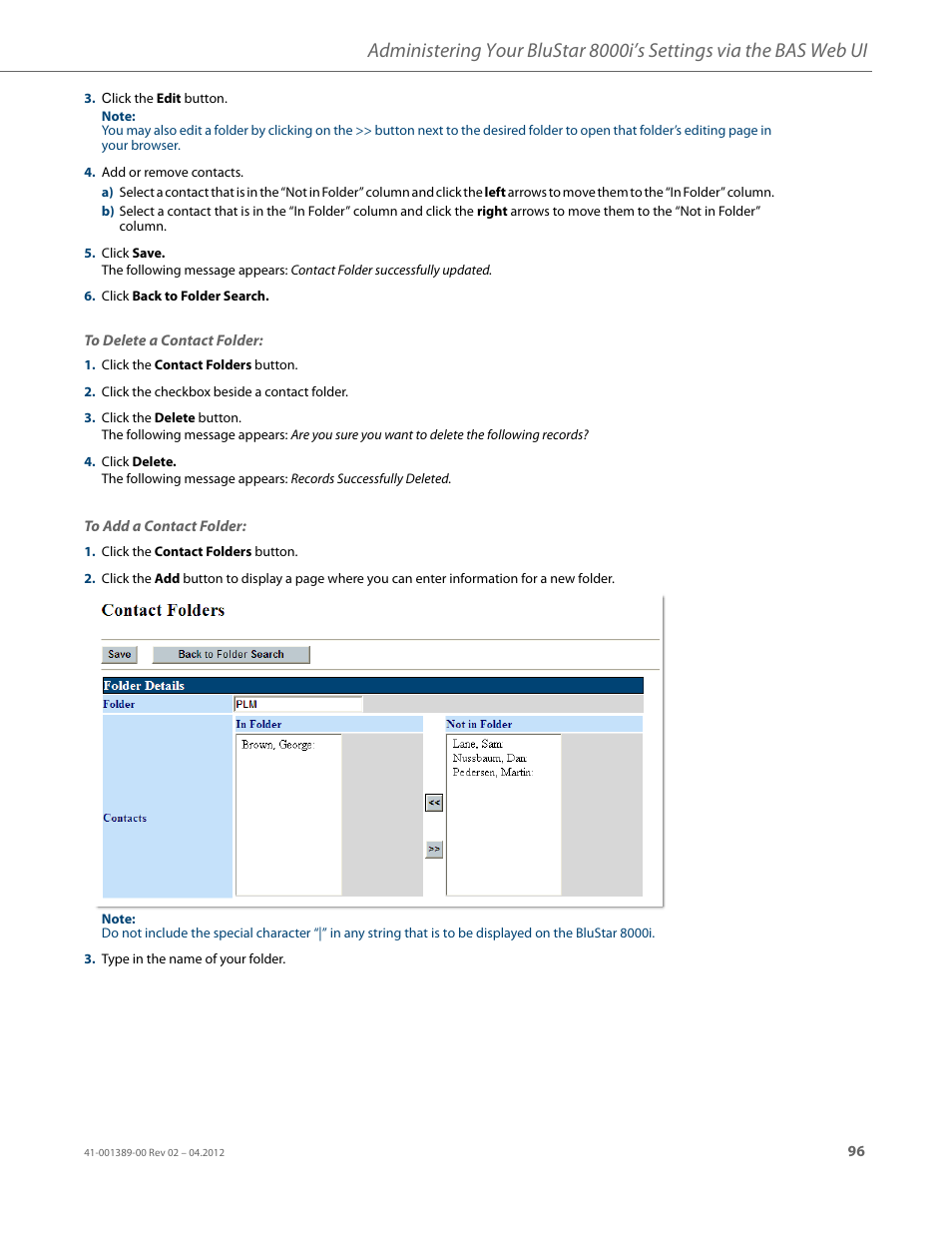 AASTRA BluStar 8000i User Guide EN User Manual | Page 101 / 113