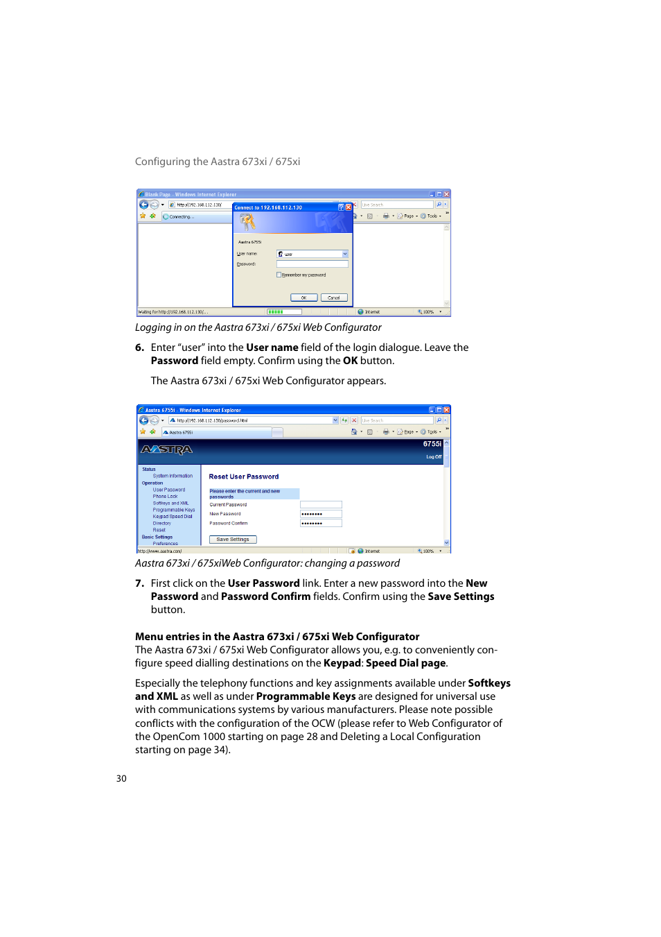 AASTRA 6700i for OpenCom 1000 User Guide EN User Manual | Page 34 / 48