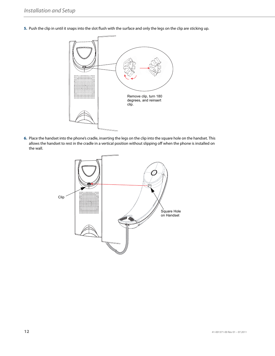 Installation and setup | AASTRA 6737i Installation Guide EN User Manual | Page 16 / 28