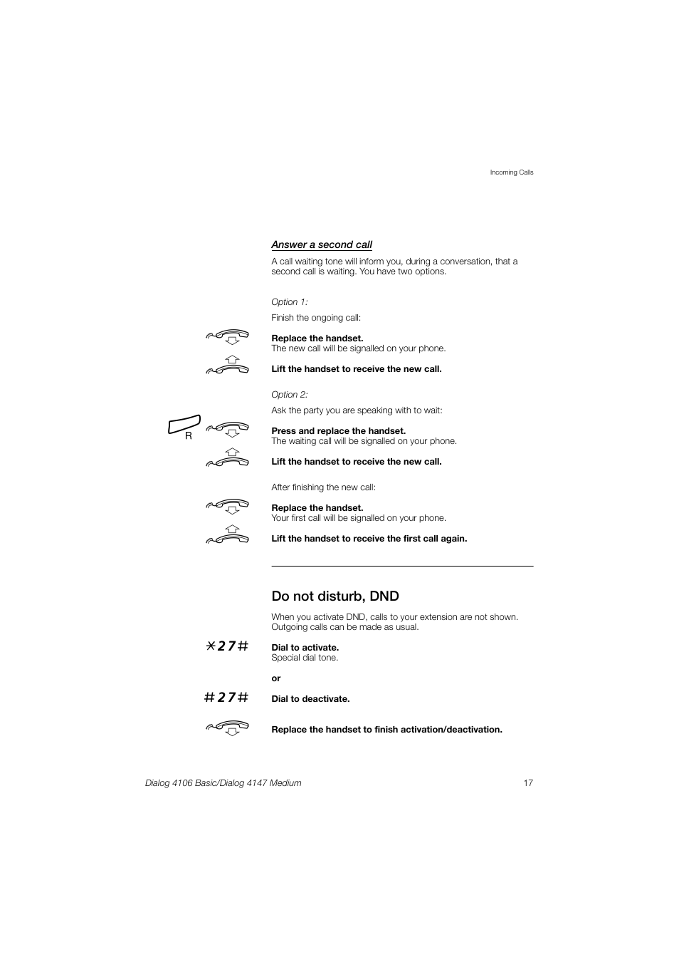 AASTRA 4147 Medium for MX-ONE (TSE) User Guide EN User Manual | Page 17 / 76