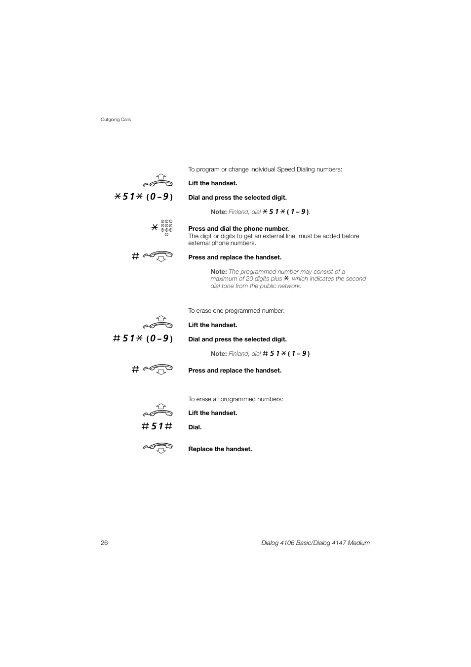 AASTRA 4147 Medium for MX-ONE (TSE) User Guide EN User Manual | Page 26 / 76