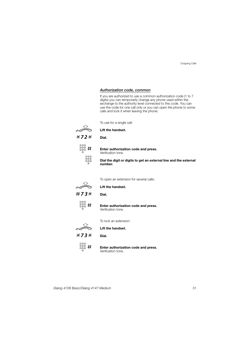 AASTRA 4147 Medium for MX-ONE (TSE) User Guide EN User Manual | Page 31 / 76