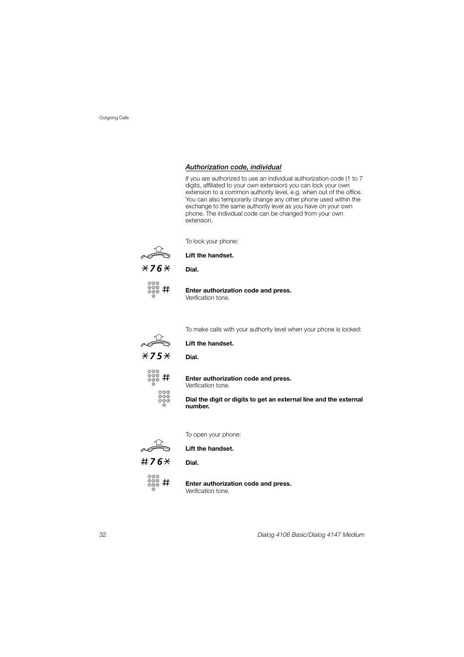 AASTRA 4147 Medium for MX-ONE (TSE) User Guide EN User Manual | Page 32 / 76