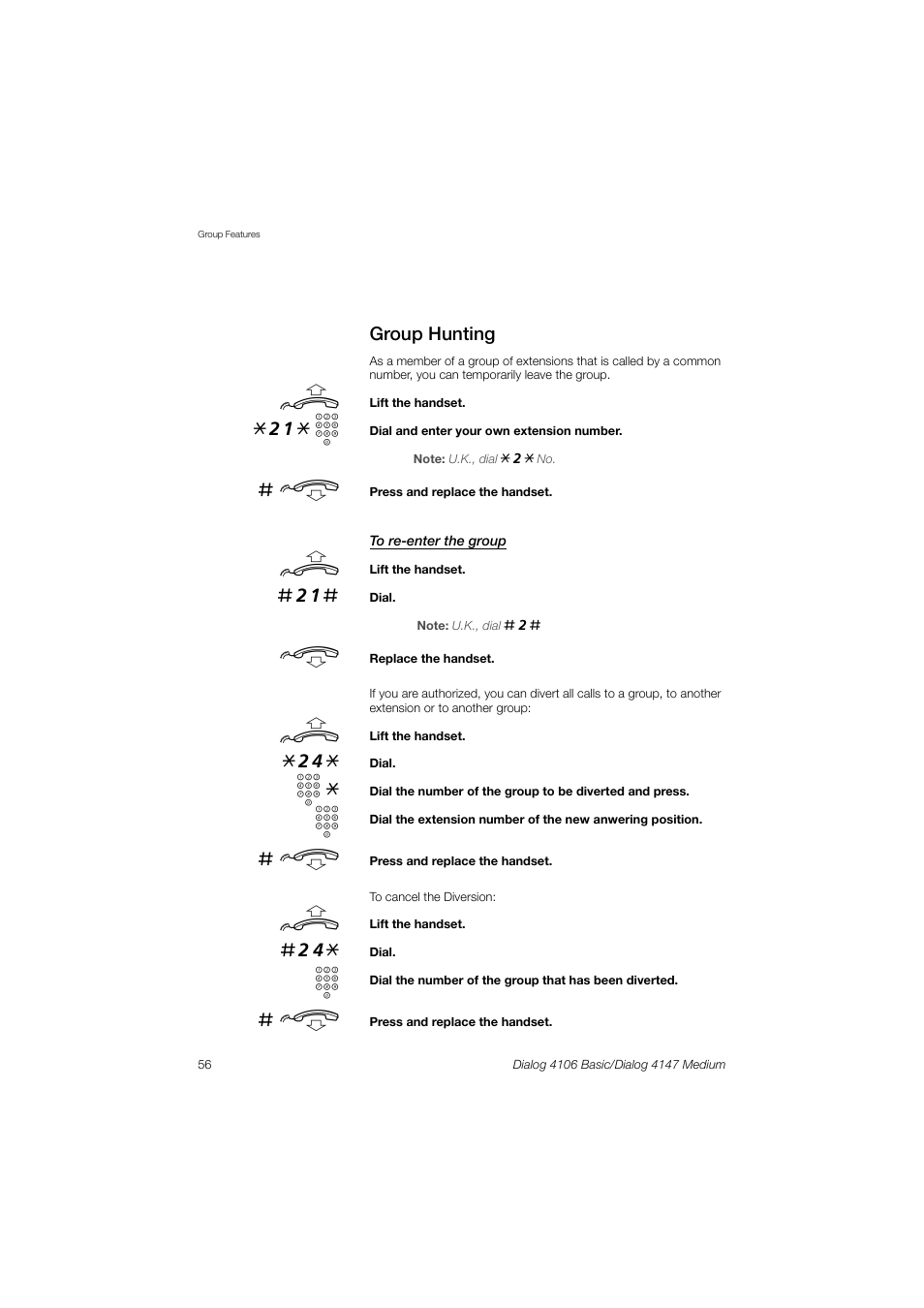 21* z | AASTRA 4147 Medium for MX-ONE (TSE) User Guide EN User Manual | Page 56 / 76