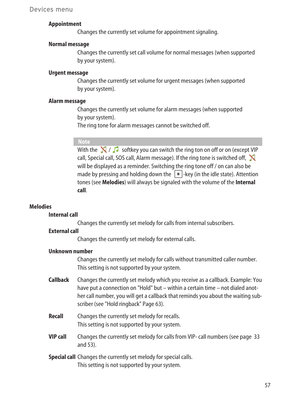 AASTRA 600c_d for SIP-DECT User Manual EN User Manual | Page 63 / 108