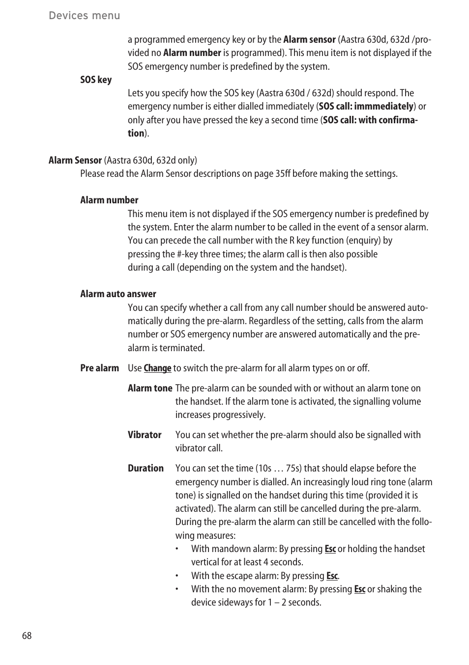 AASTRA 600c_d for SIP-DECT User Manual EN User Manual | Page 74 / 108