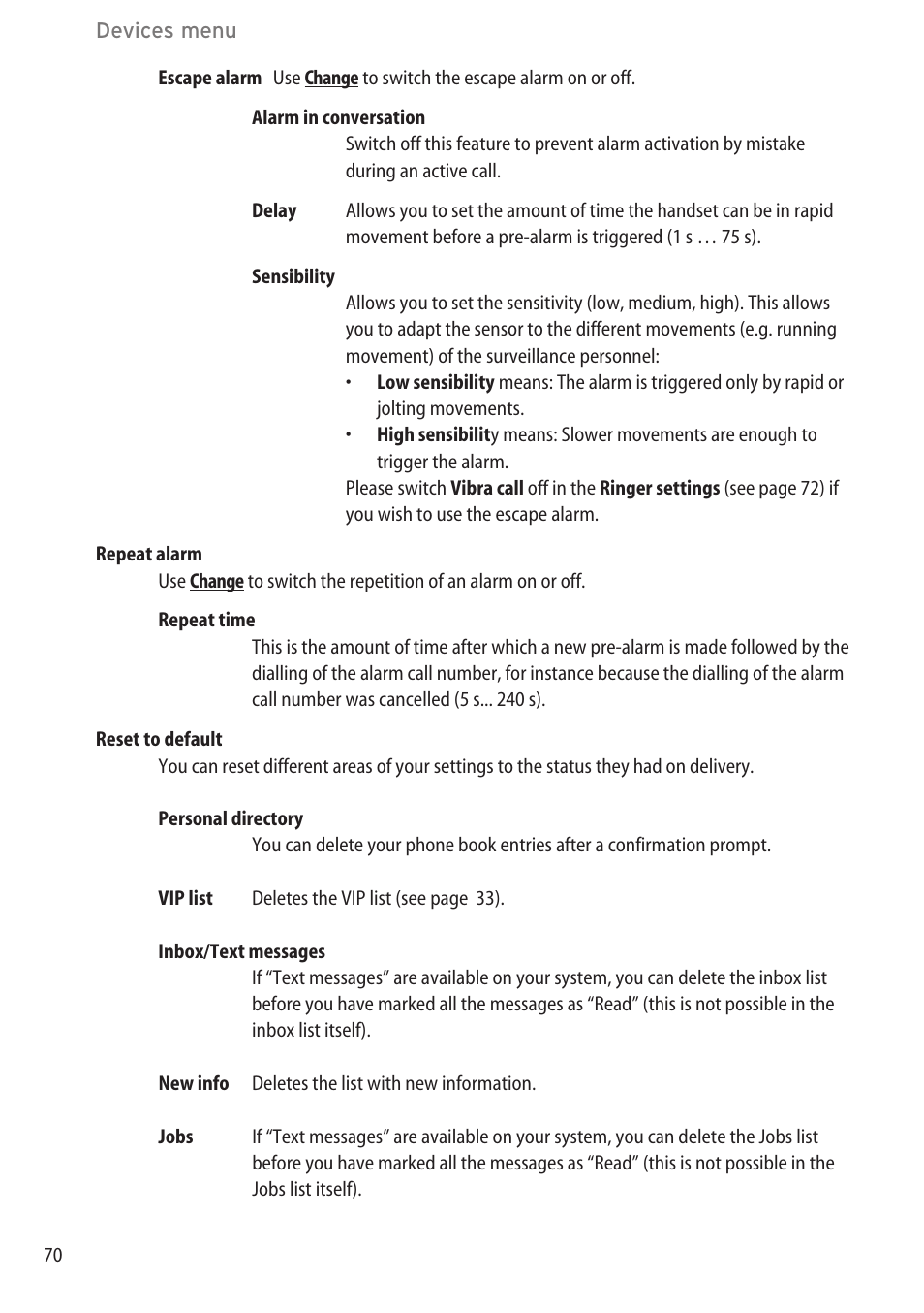 AASTRA 600c_d for SIP-DECT User Manual EN User Manual | Page 76 / 108