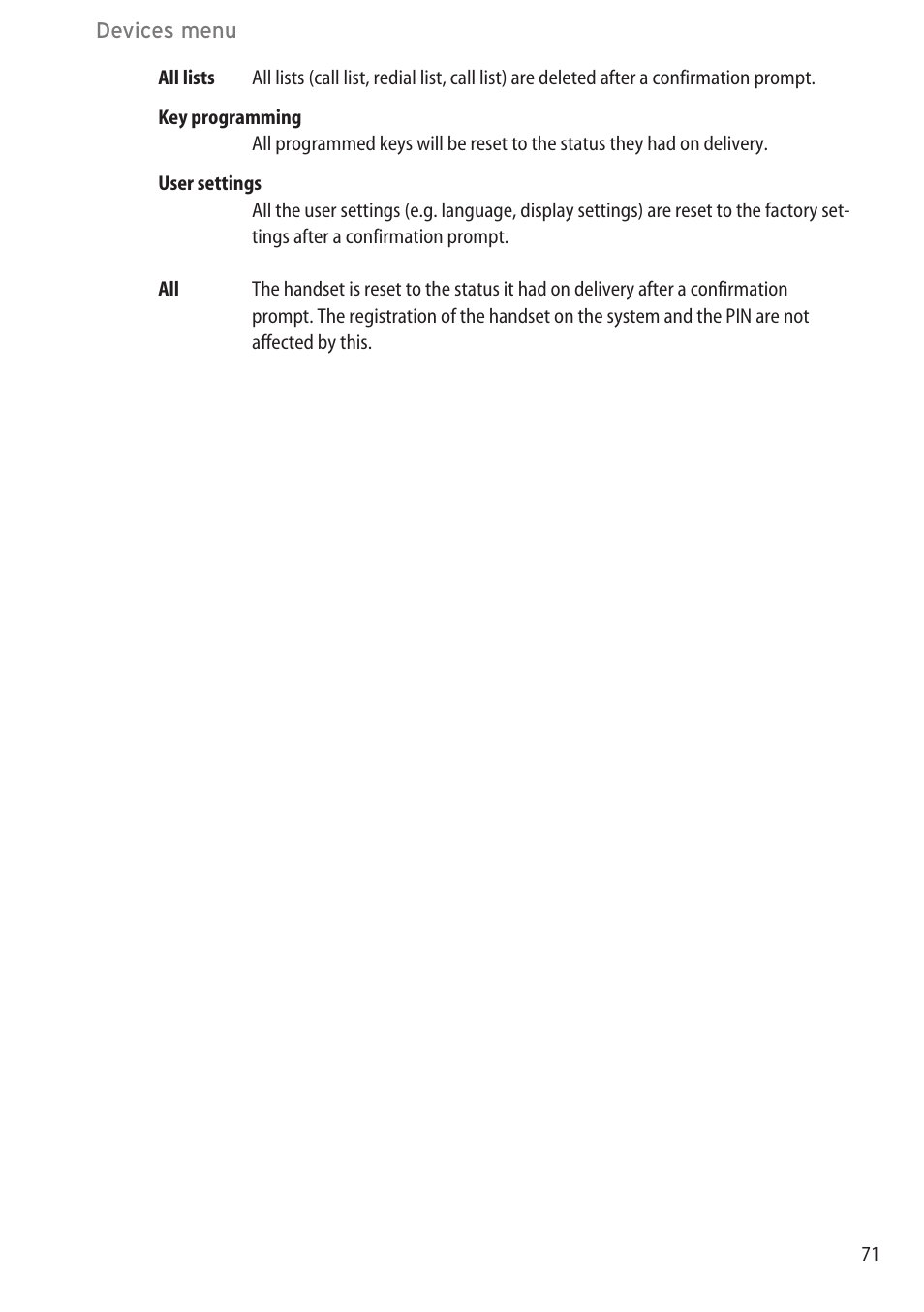 AASTRA 600c_d for SIP-DECT User Manual EN User Manual | Page 77 / 108