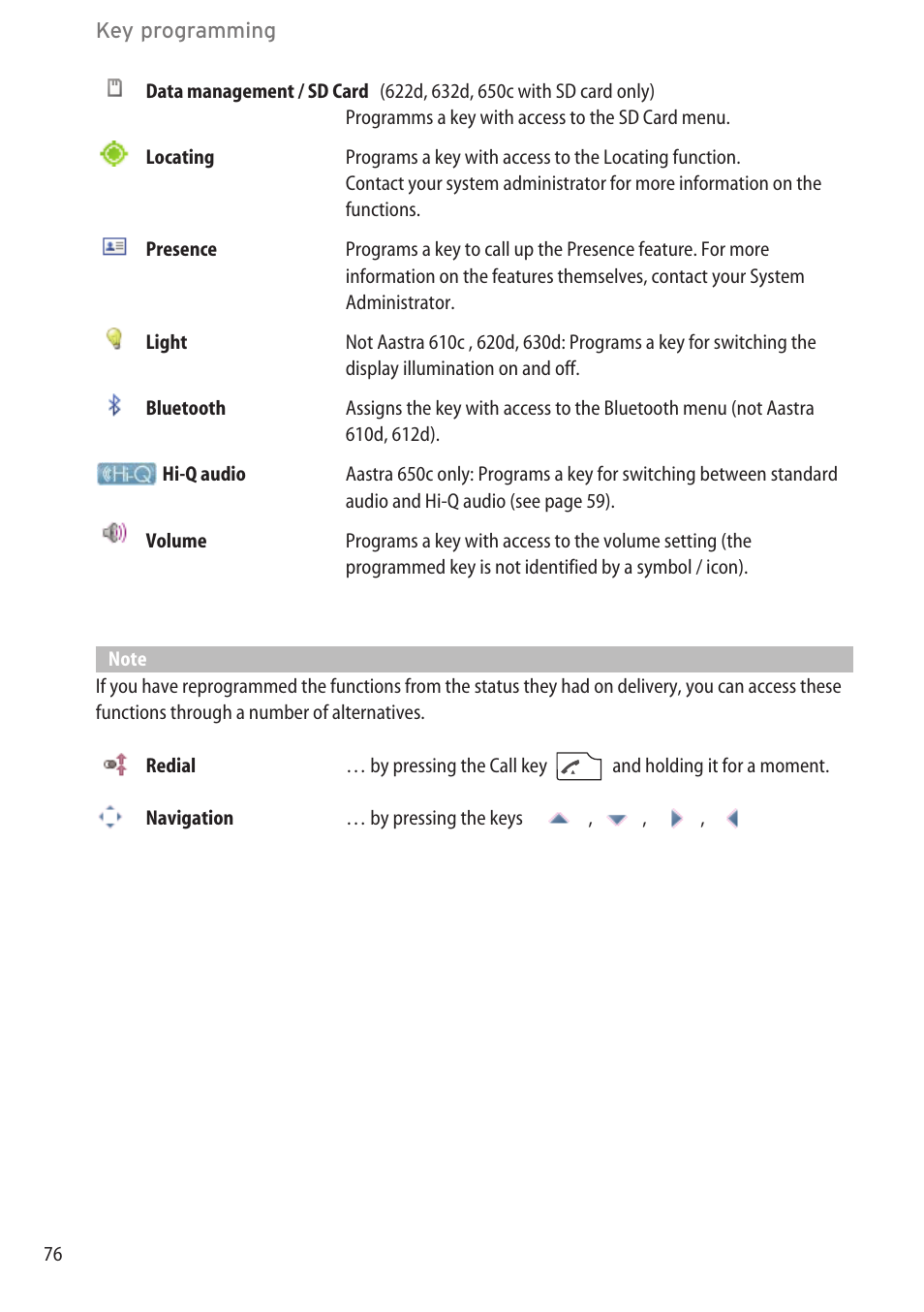 AASTRA 600c_d for SIP-DECT User Manual EN User Manual | Page 82 / 108