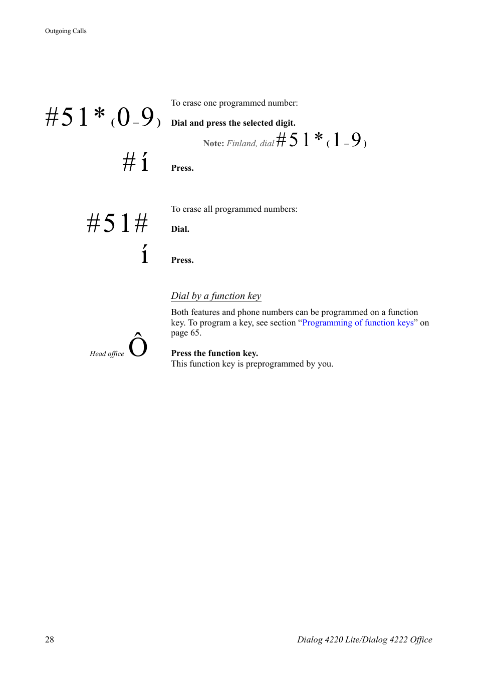 AASTRA 4222 Office for MX-ONE (TSE) User Guide EN User Manual | Page 28 / 97