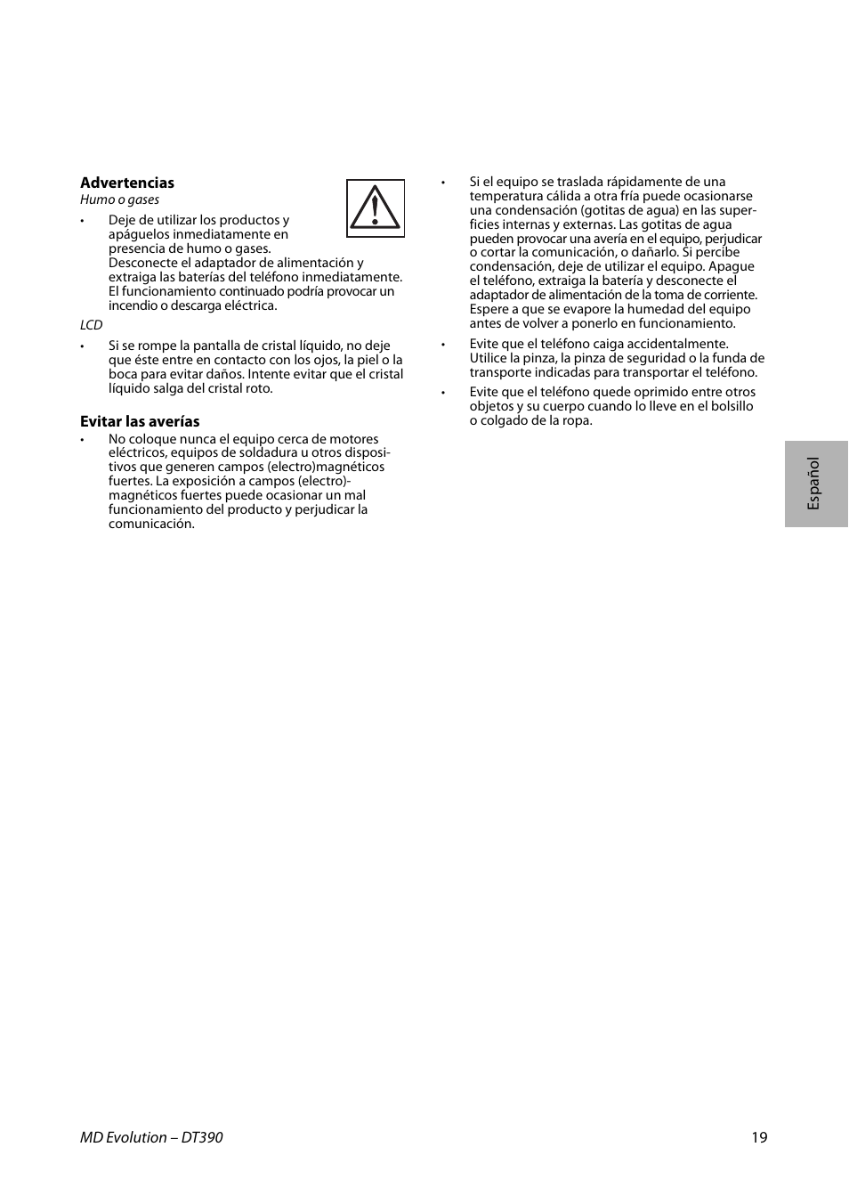 AASTRA DT390 for MD Evolution Quick Reference Guide User Manual | Page 19 / 70
