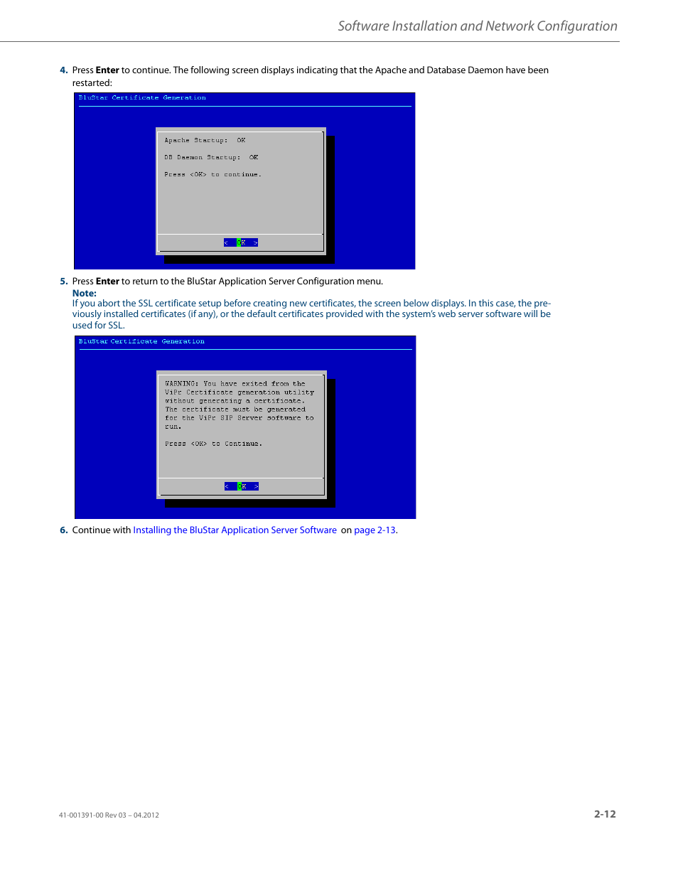 Software installation and network configuration | AASTRA BluStar 8000i BAS-Mode Administrator Guides EN User Manual | Page 25 / 175