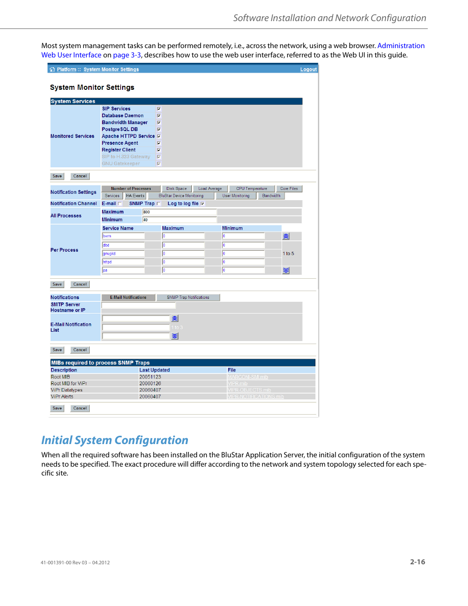 Initial system configuration, Er to, The ap | Software installation and network configuration | AASTRA BluStar 8000i BAS-Mode Administrator Guides EN User Manual | Page 29 / 175