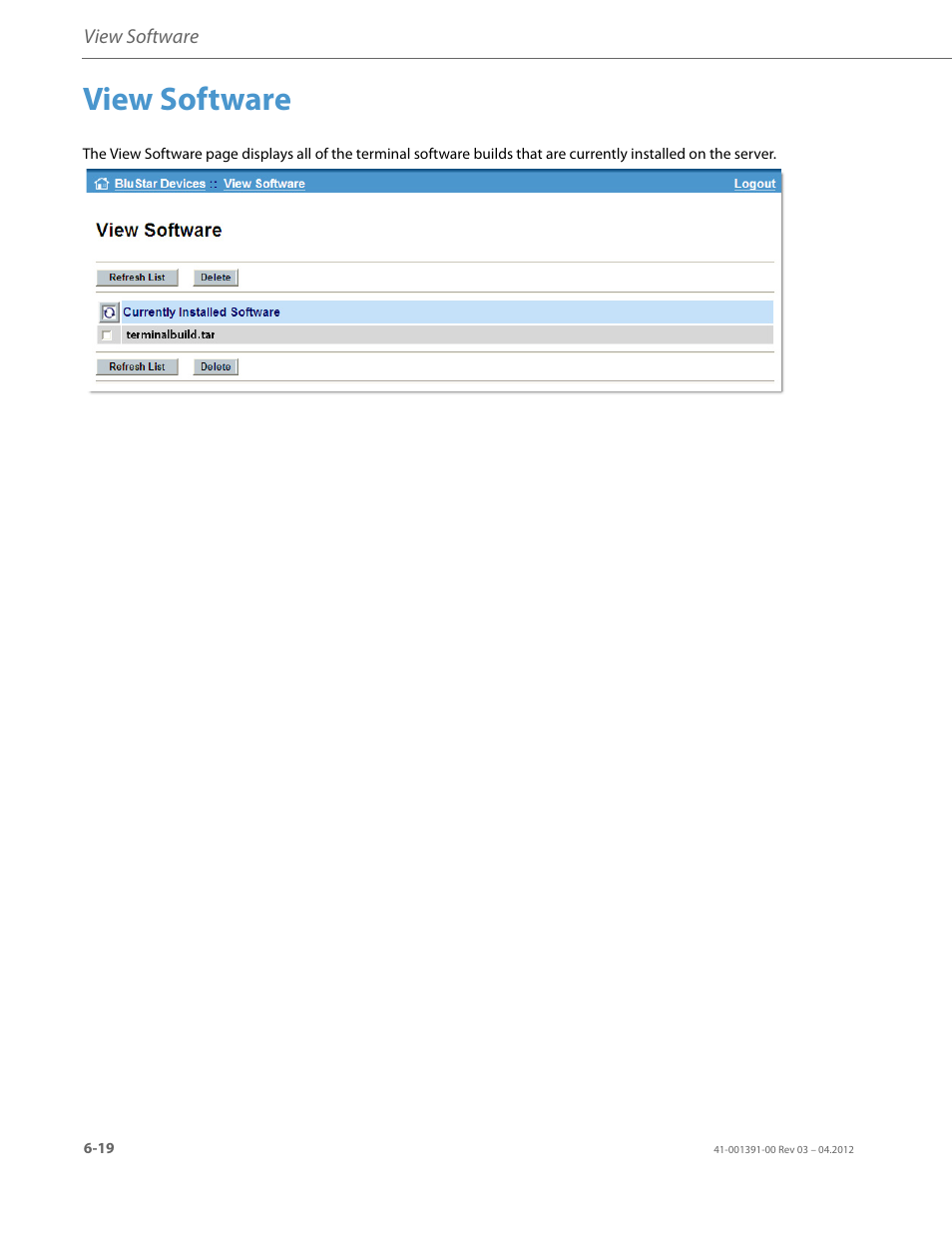 View software | AASTRA BluStar 8000i BAS-Mode Administrator Guides EN User Manual | Page 94 / 175