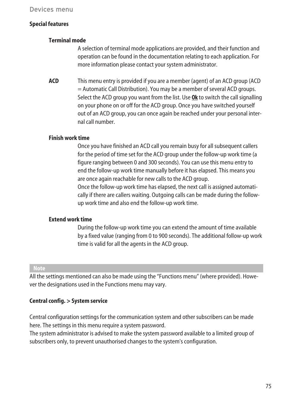 AASTRA 600d for OpenCom 1000 User Guide (with bookmarks) EN User Manual | Page 81 / 118